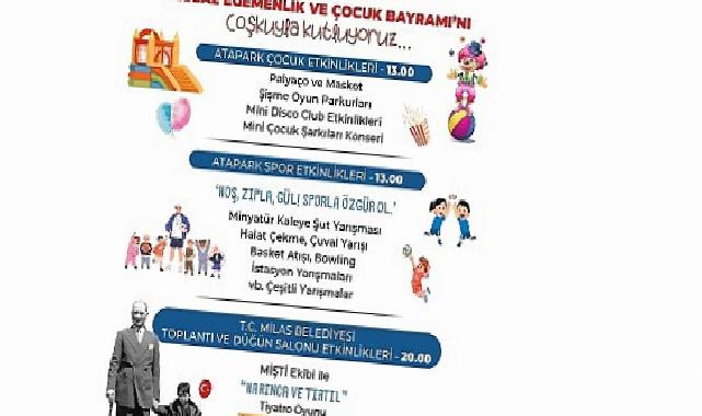 23 Nisan Ulusal Egemenlik ve Çocuk Bayramı Milas Belediyesi Tarafından Düzenlenecek Etkinliklerle Kutlanacak