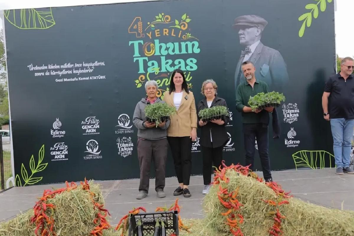 4. Yerli Tohum Takas Şenliği Düzenlendi