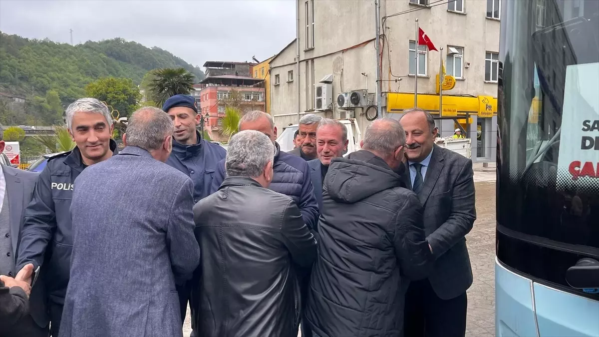 44 Muhtar Çanakkale’ye Uğurlandı