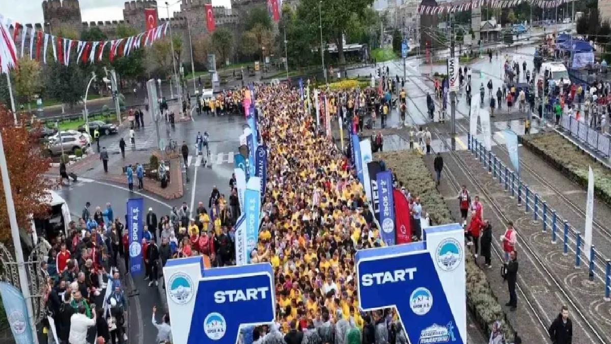5’inci Uluslararası Kayseri Yarı Maratonu Başlıyor