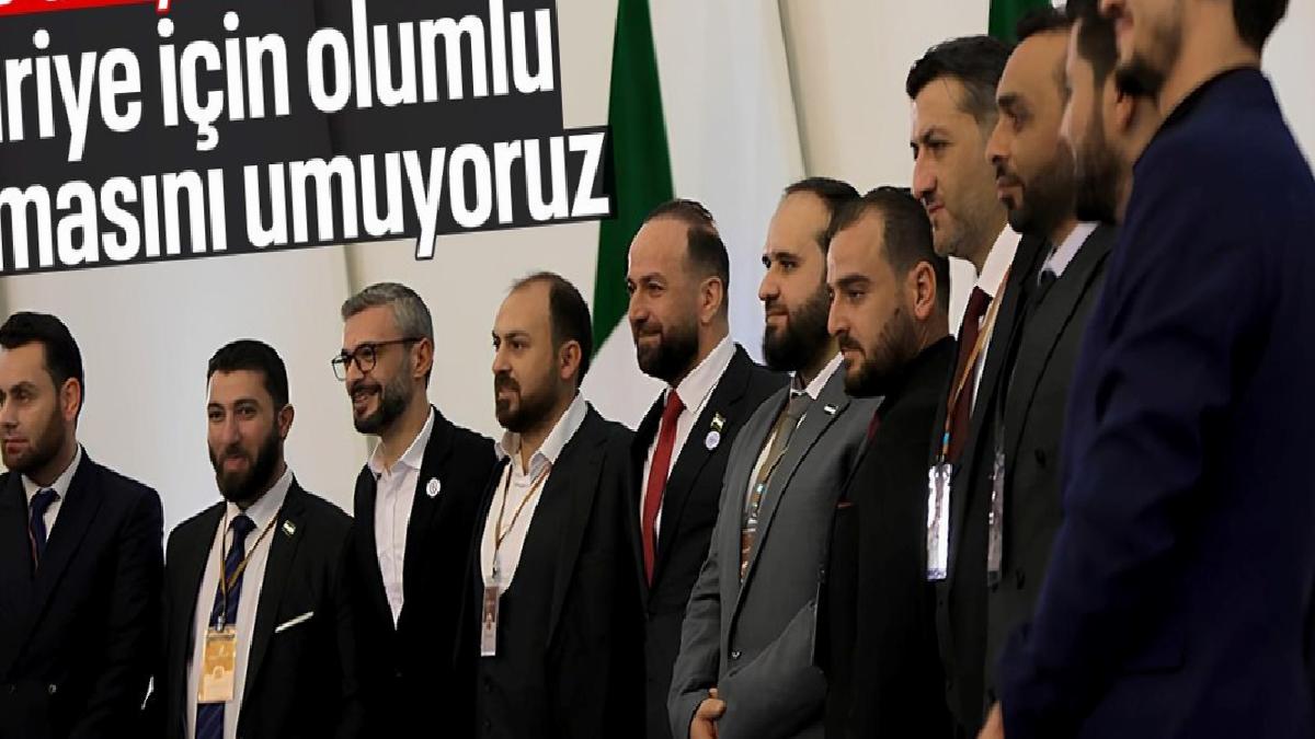 ABD’den Suriye açıklaması: Yeni kabinenin olumlu bir adım olmasını umuyoruz