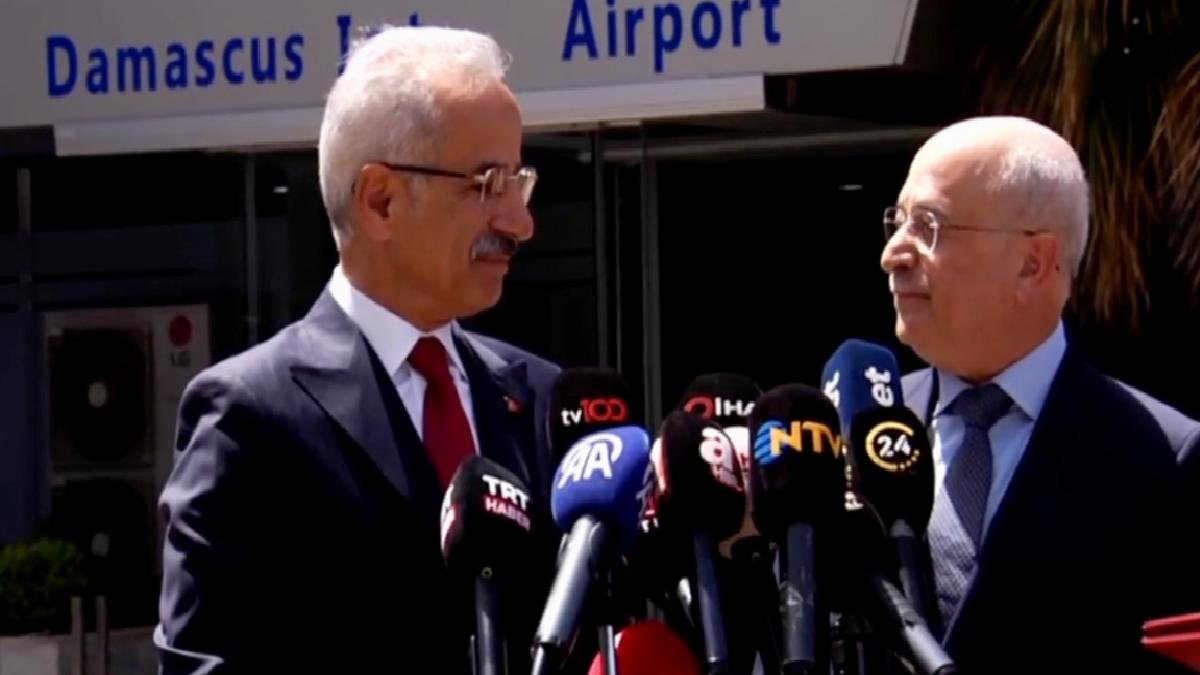 Abdulkadir Uraloğlu, çeşitli temaslarda bulunmak üzere Şam’a gitti