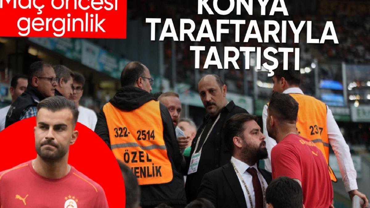Abdülkerim Bardakcı, Konyasporlu taraftarlarla tartıştı