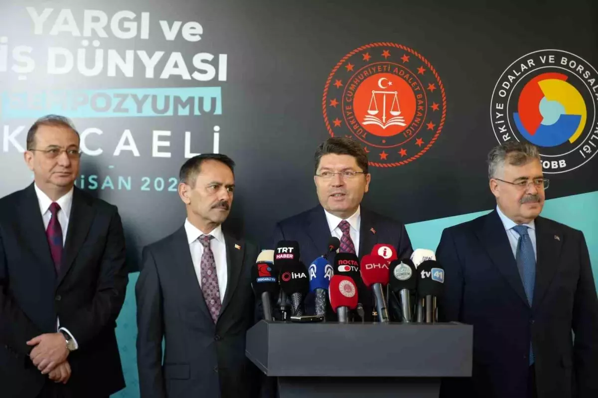 Adalet Bakanı Yılmaz Tunç Açıklaması
