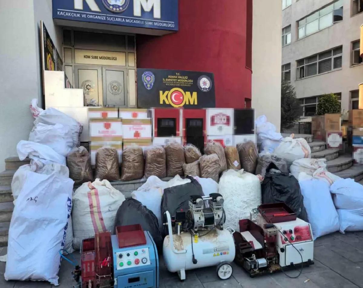 Adana’da Kaçakçılığa Operasyon