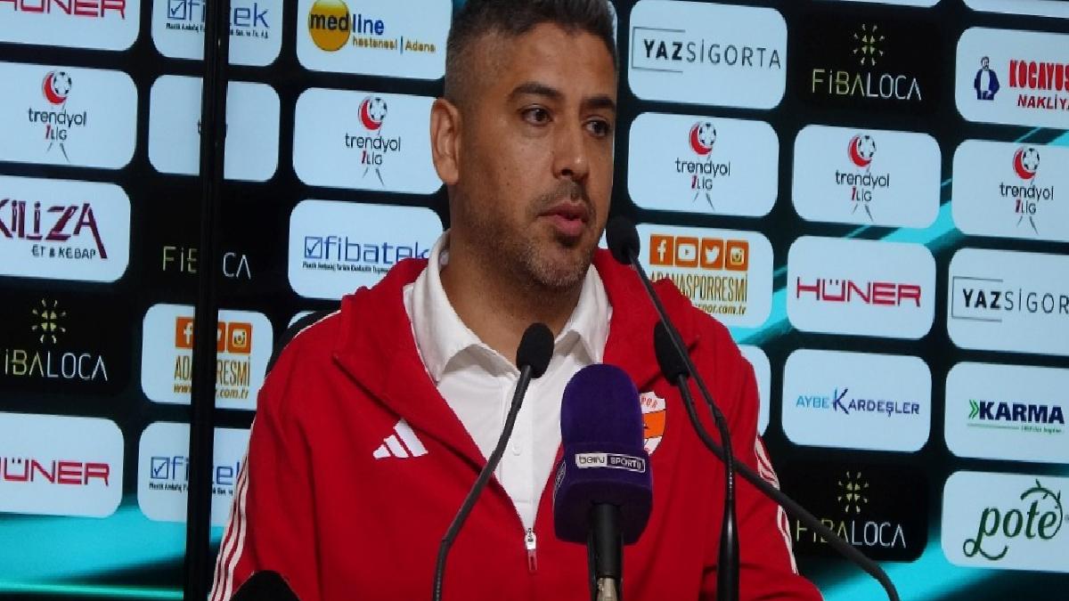 Adanaspor Teknik Sorumlusu Ercan Ünal istifa etti