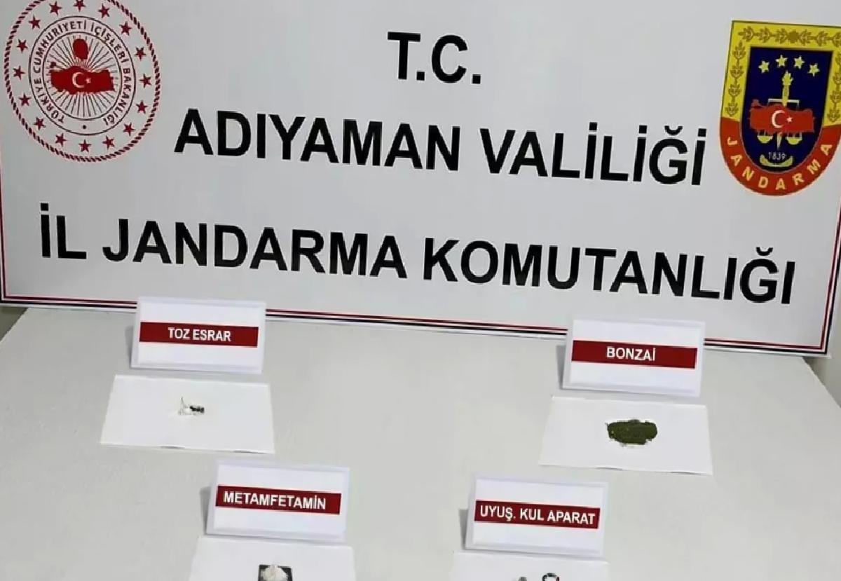 Adıyaman’da Uyuşturucu Operasyonu