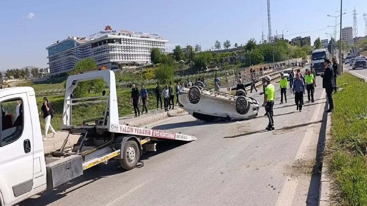 Adıyaman’da Zincirleme Kaza: 2 Yaralı