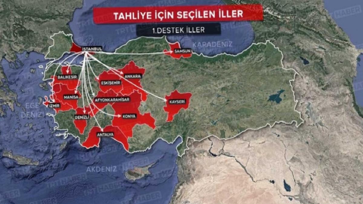 AFAD’ın büyük İstanbul depremi için tahliye planı