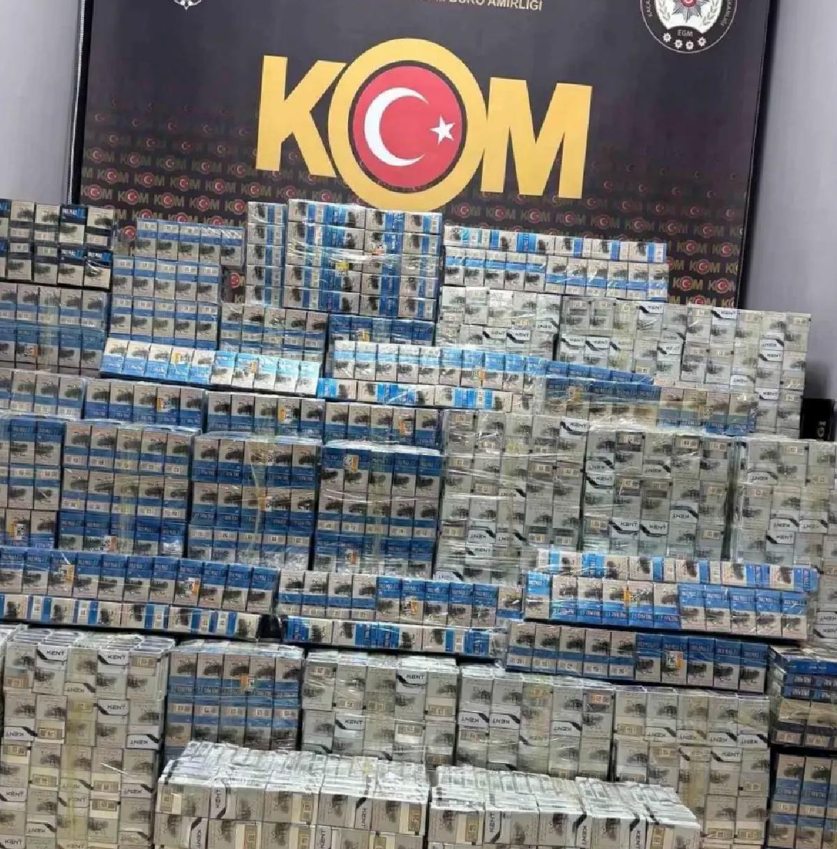 Ağrı’da 7.950 Paket Kaçak Sigara Ele Geçirildi