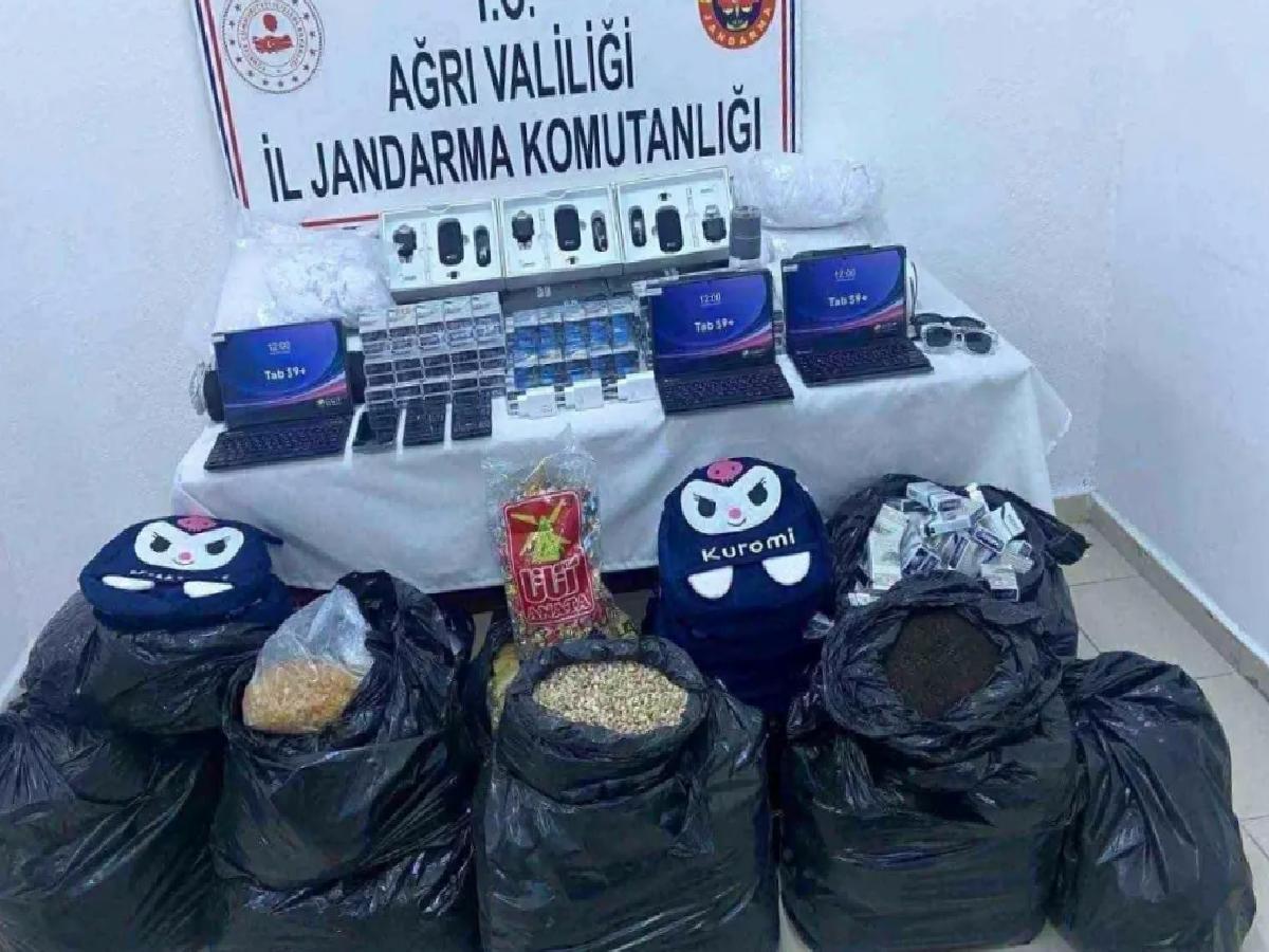 Ağrı’da Kaçakçılık Operasyonu: 4 Gözaltı
