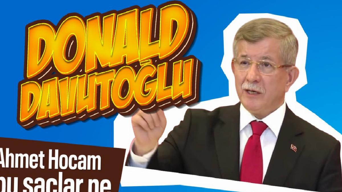 Ahmet Davutoğlu’nun saçları kamera ışıklarının azizliğine uğradı