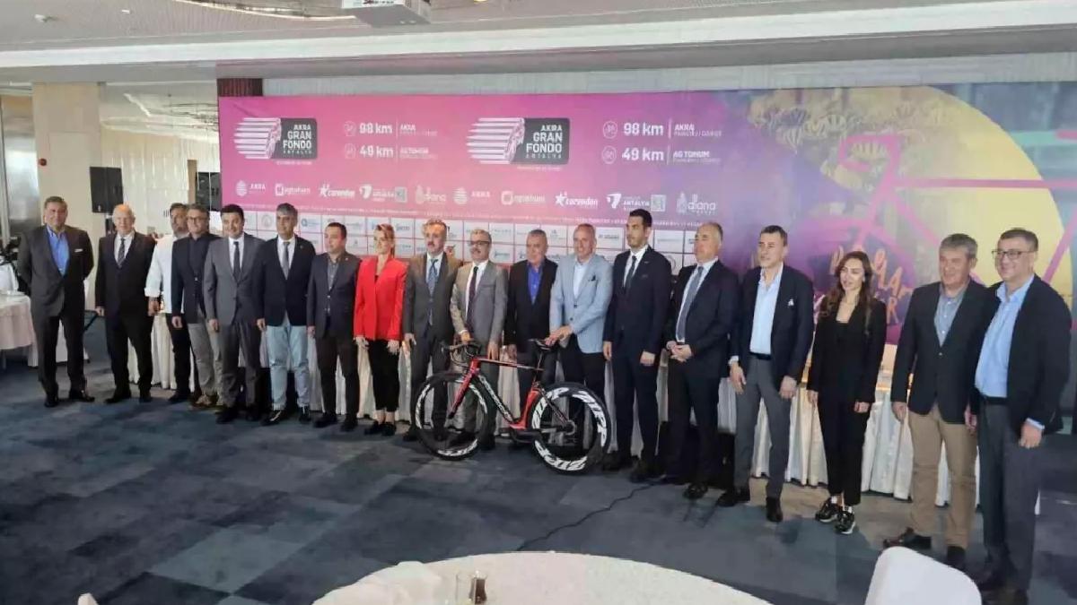 AKRA Gran Fondo Antalya: 10 Ülkeden 500 Bisikletçi Yarışacak