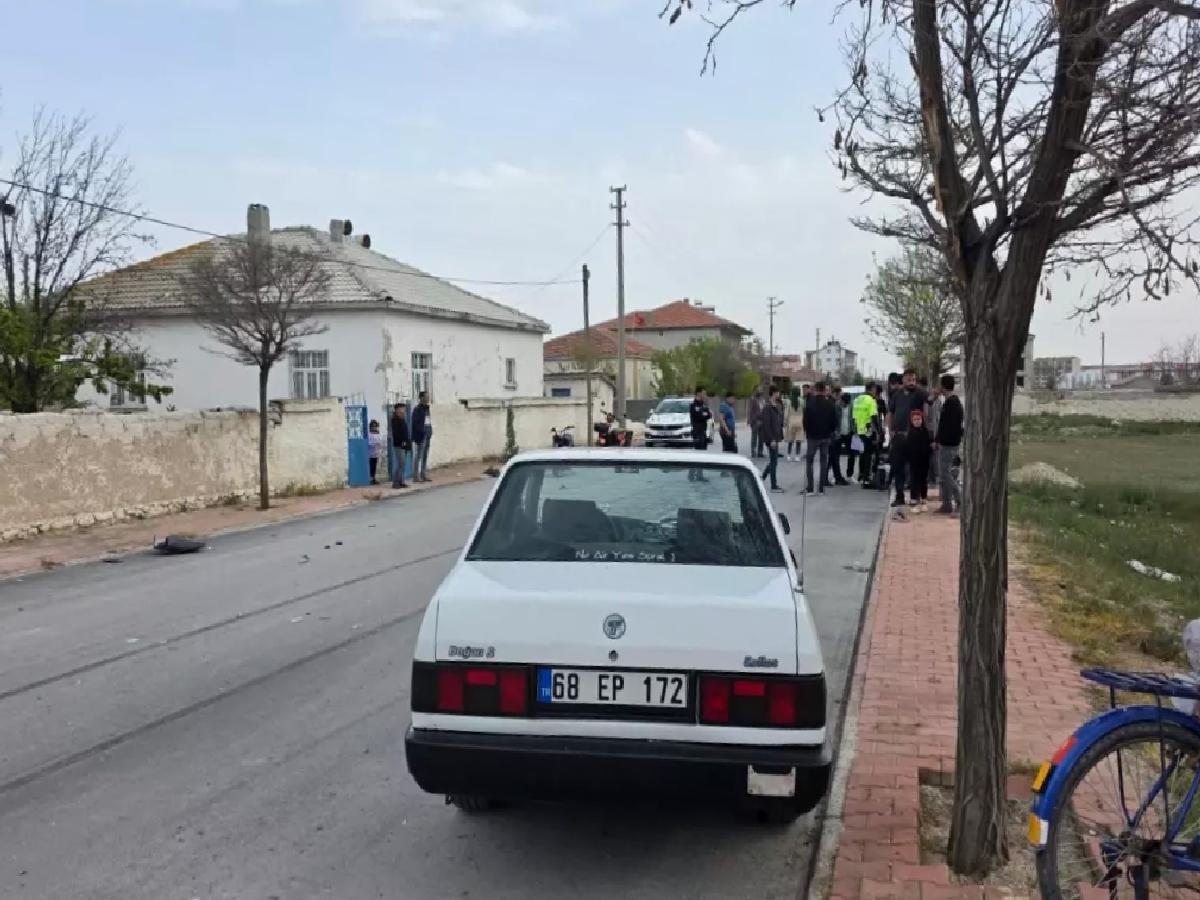 Aksaray’da Elektrikli Bisikletli Adam Öldü