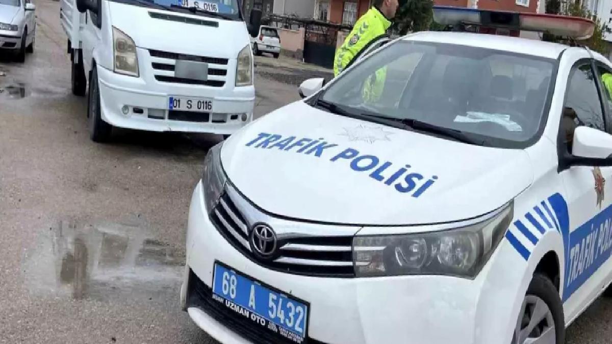 Aksaray’da Sahte Plaka Kovalaması