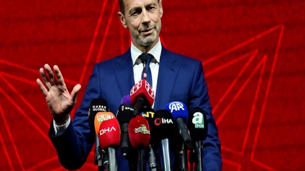 Aleksander Ceferin, UEFA’nın İstanbul temsilciliğinin açılış töreninde konuştu