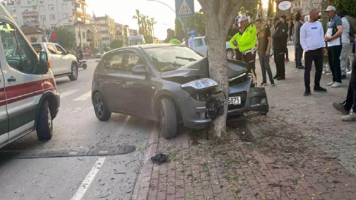 Alkollü Sürücü Kazaya Neden Oldu, Firar Etti