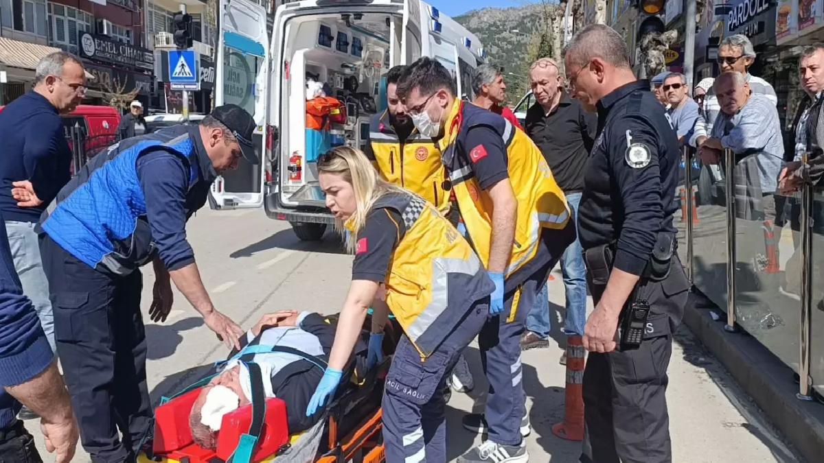 Amasya’da Yaya Geçidi İhlali Kazaya Yol Açtı