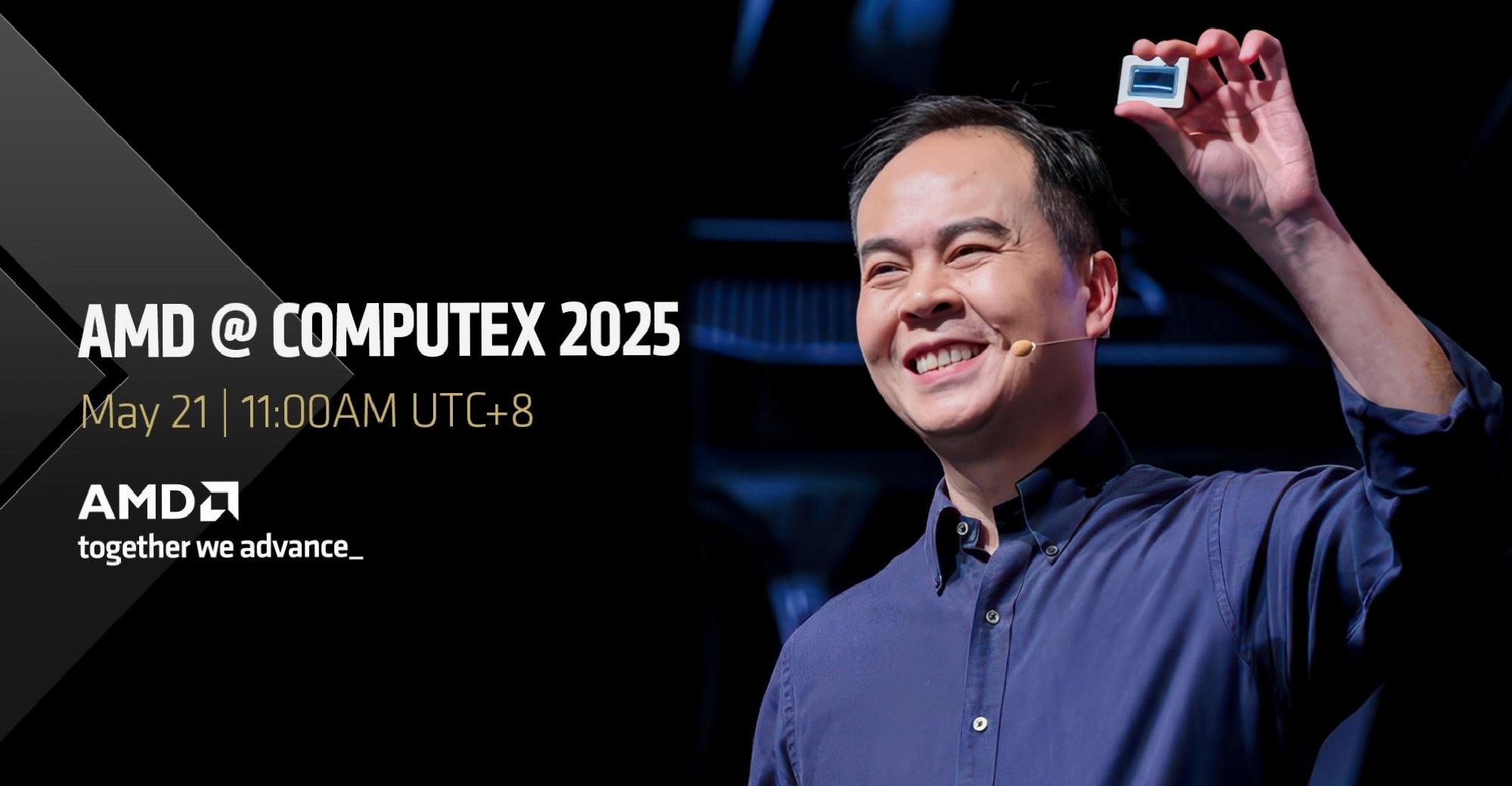 AMD, Computex 2025’te yeni ürünler tanıtacağını onayladı