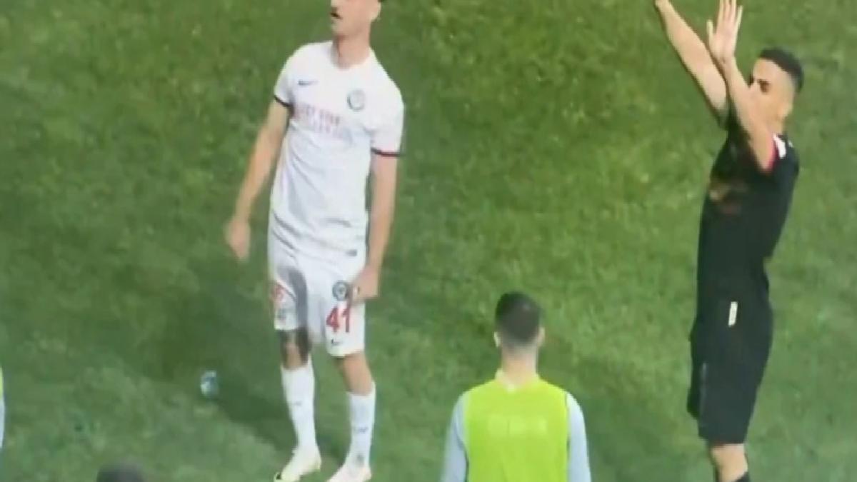 Amedspor tribününe tepki çeken hareketler yapmıştı: Çorum FK oyuncusunun cezası açıklandı