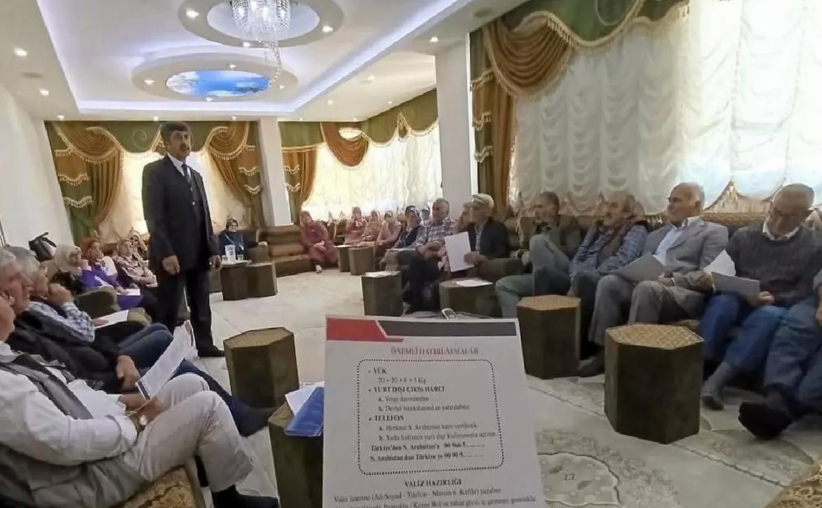 Anamur’da Hac Hazırlık Kursları Düzenlendi