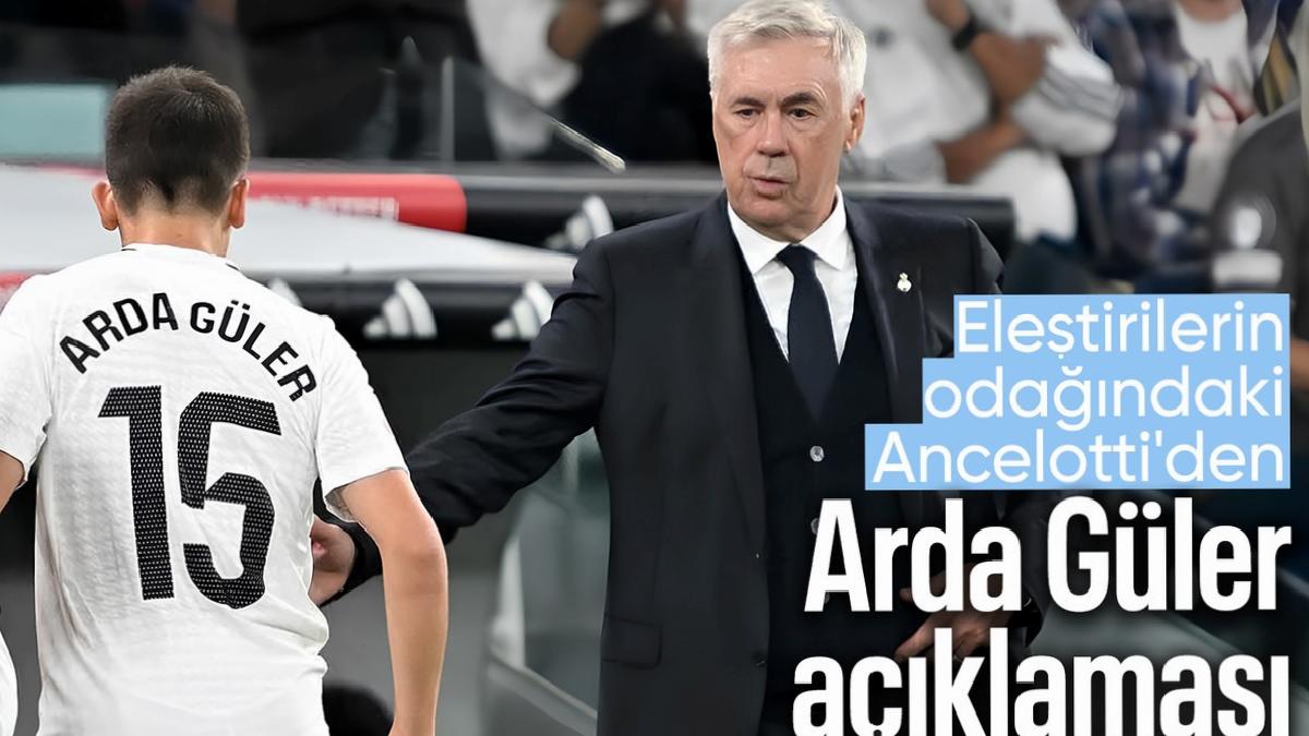 Ancelotti’den Arda Güler açıklaması: Takıma katkı sağlayabileceğini gösterdi