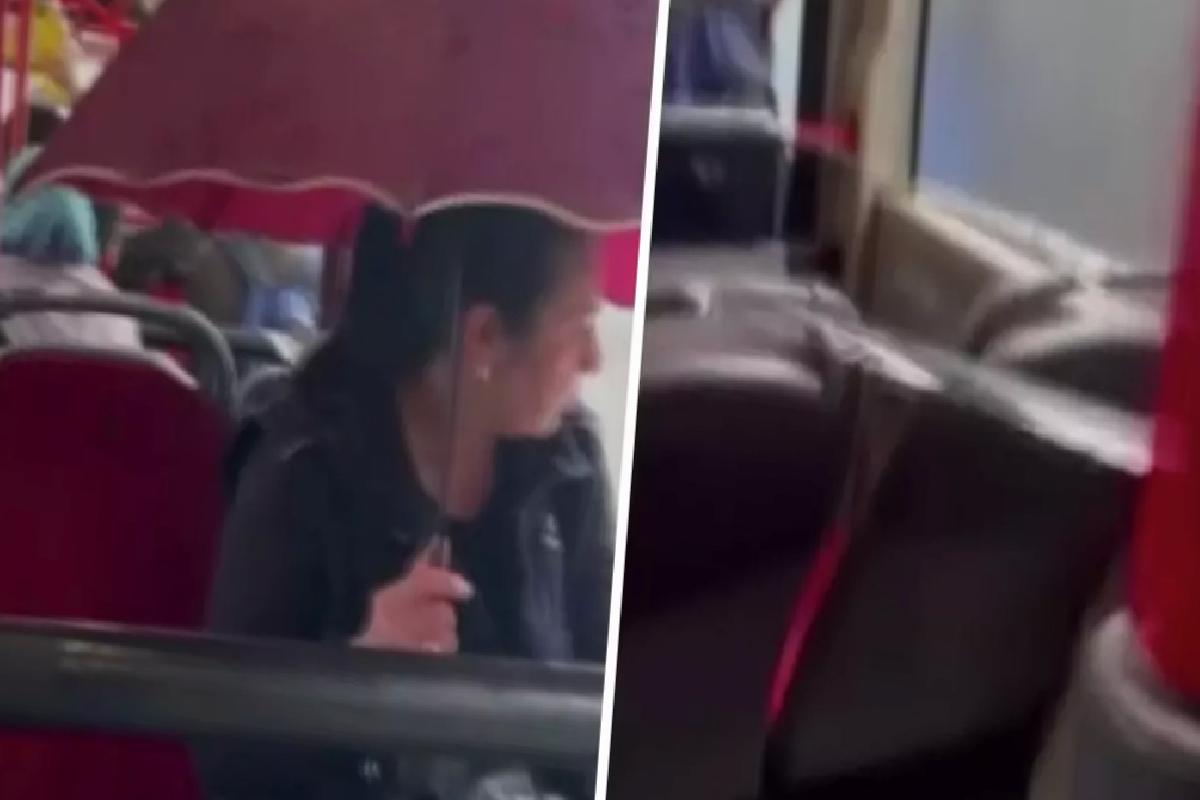 Ankara’da Özel Halk Otobüsünde Tavandan Yağmur Suları Damladı