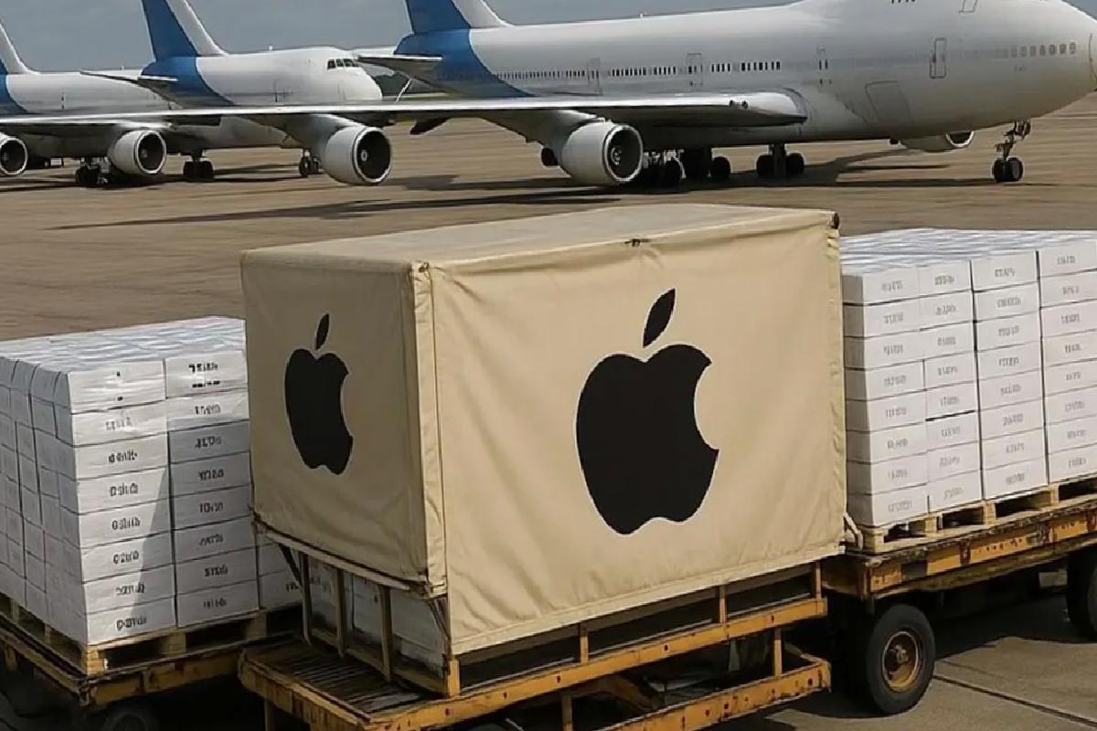 Apple, ABD Gümrük Vergilerinden Kaçınmak İçin 5 Uçak Dolusu iPhone Getiriyor!
