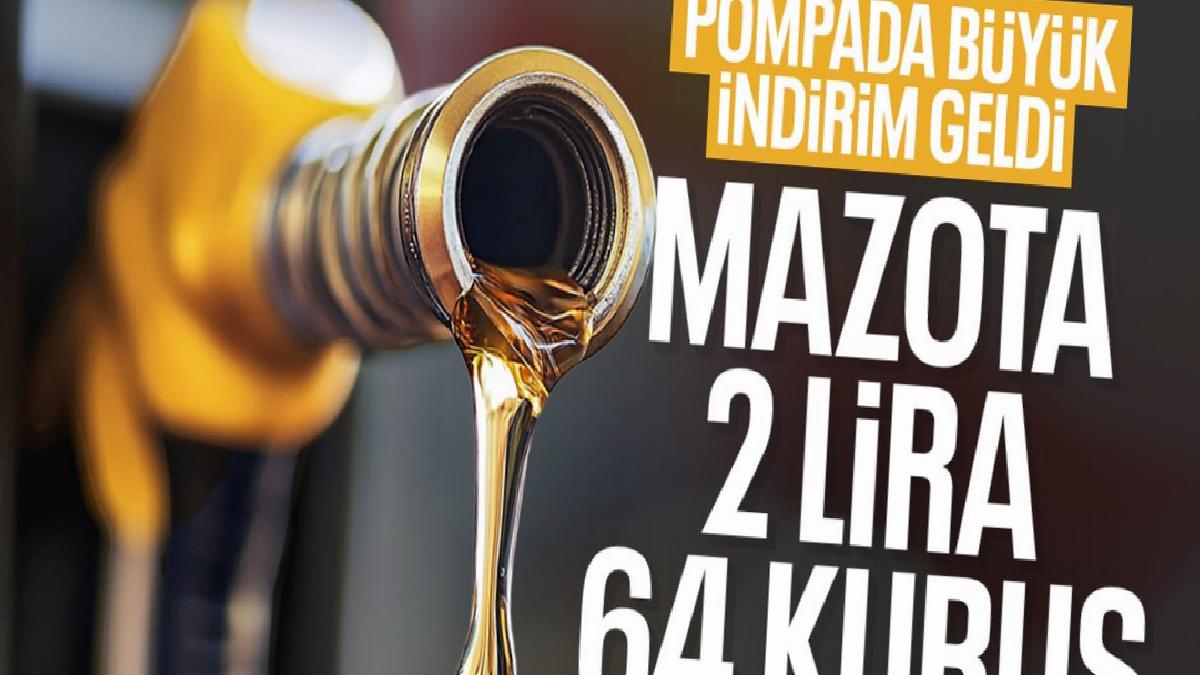 Araç sahipleri bu habere sevinecek: Motorine indirim geliyor