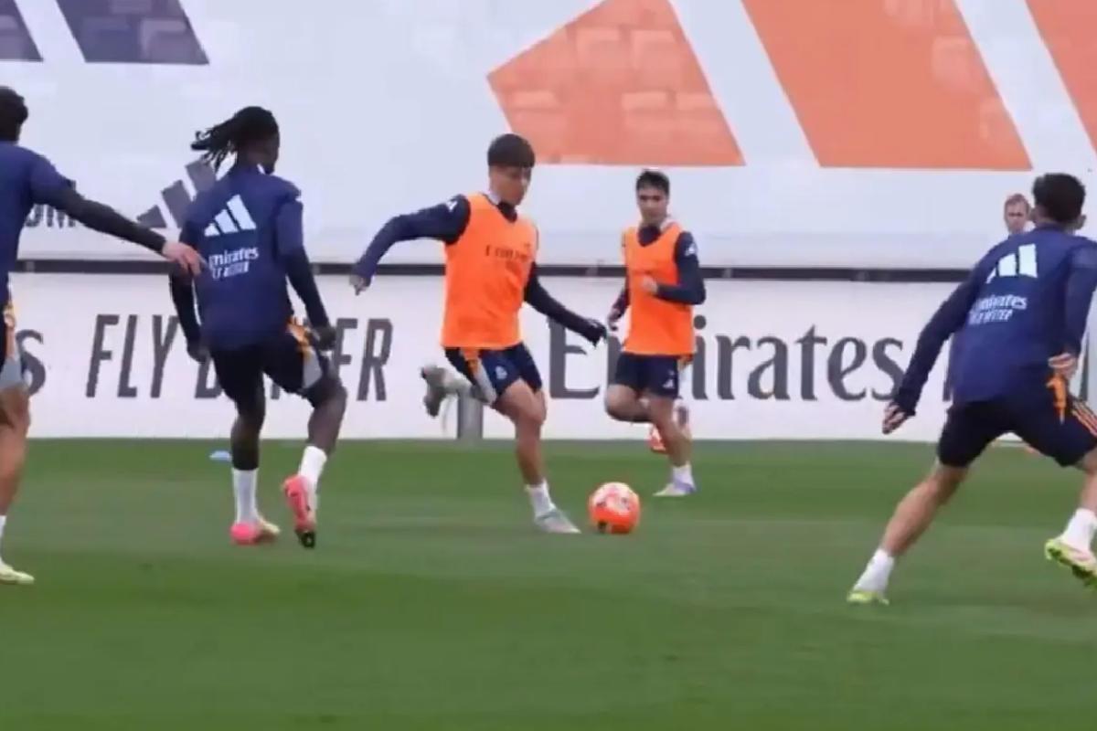 Arda Güler’in antrenmanda attığı golü gören Ancelotti sadece iki kelime edebildi
