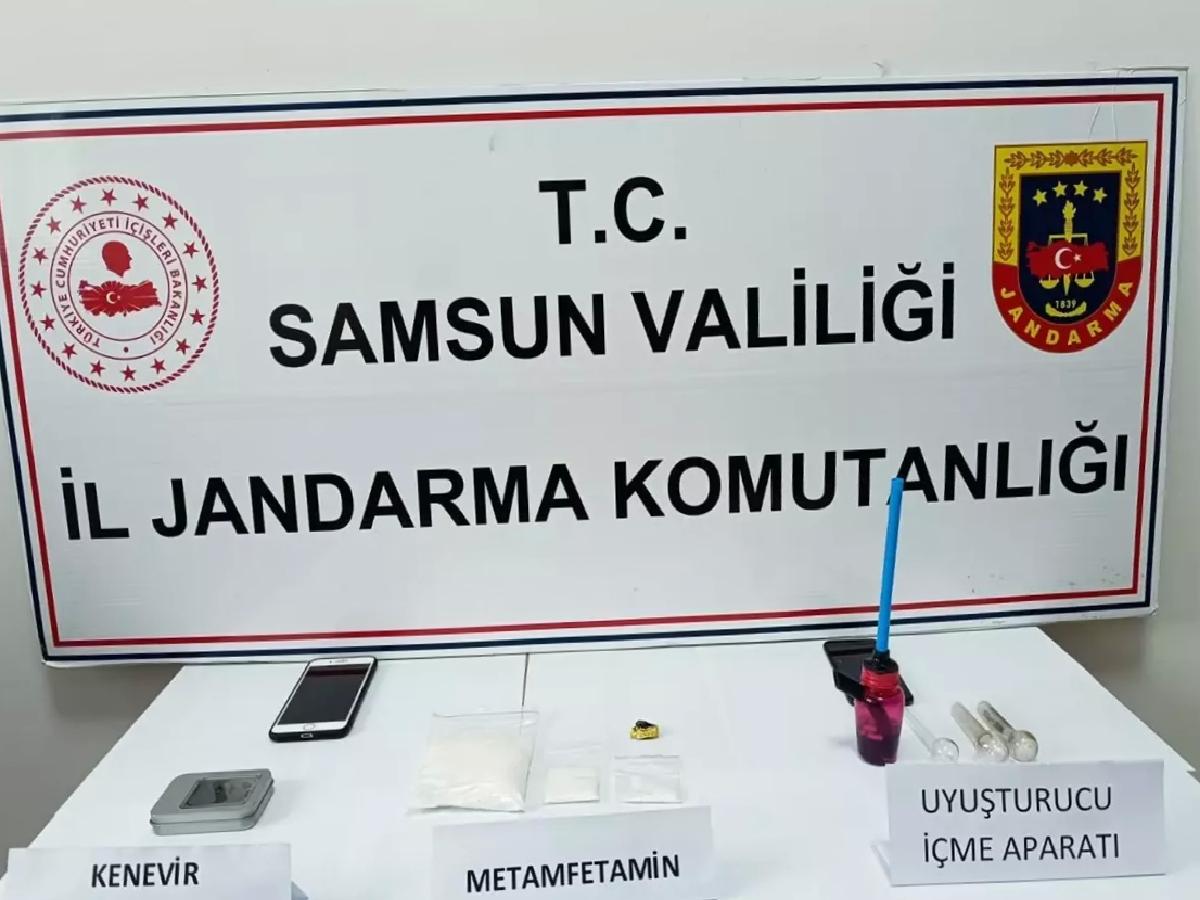 Atakum’da Uyuşturucu Operasyonu