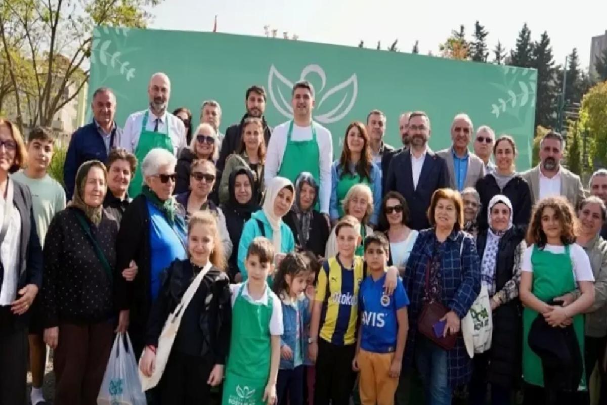Ataşehir’de Mevlana Kent Bostanı Açıldı