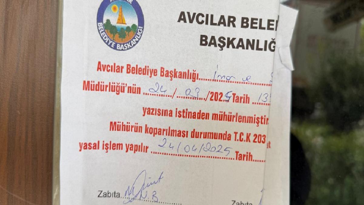 Avcılar’da 6.2’lik depremin ardından iki bina mühürlendi