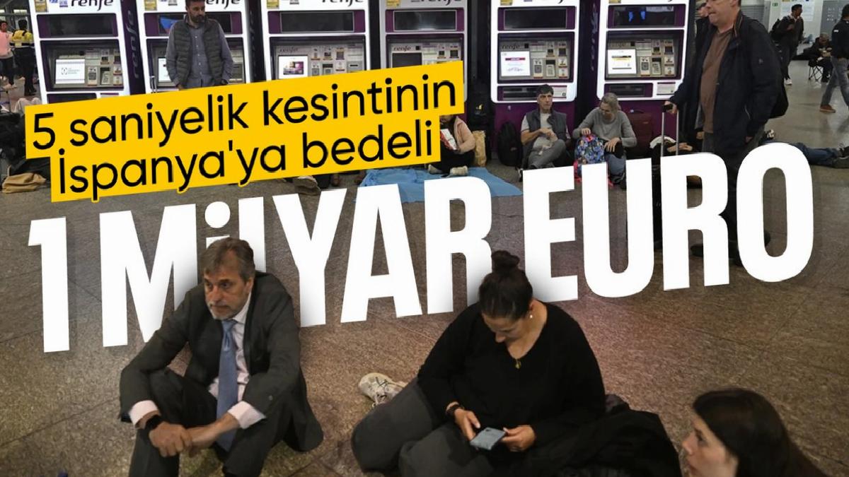Avrupa’daki elektrik krizi: 5 saniyelik kesintinin İspanya’ya faturası 1 milyar euro