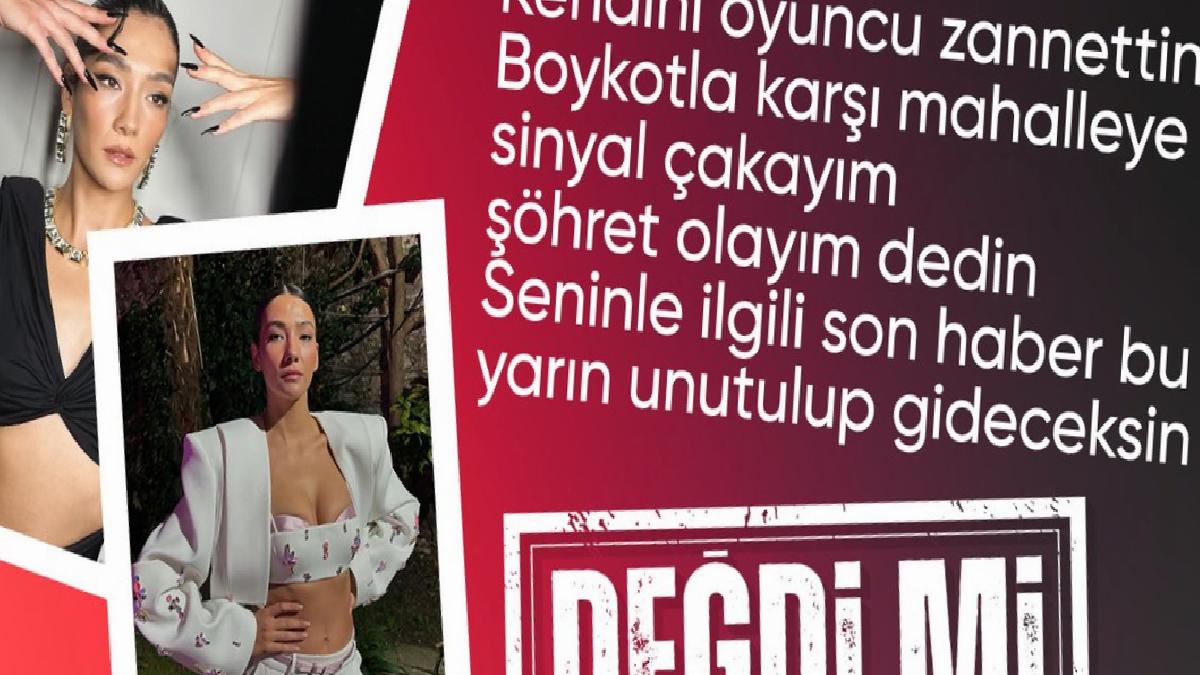 Aybüke Pusat’ın boykot şöhreti kısa sürdü