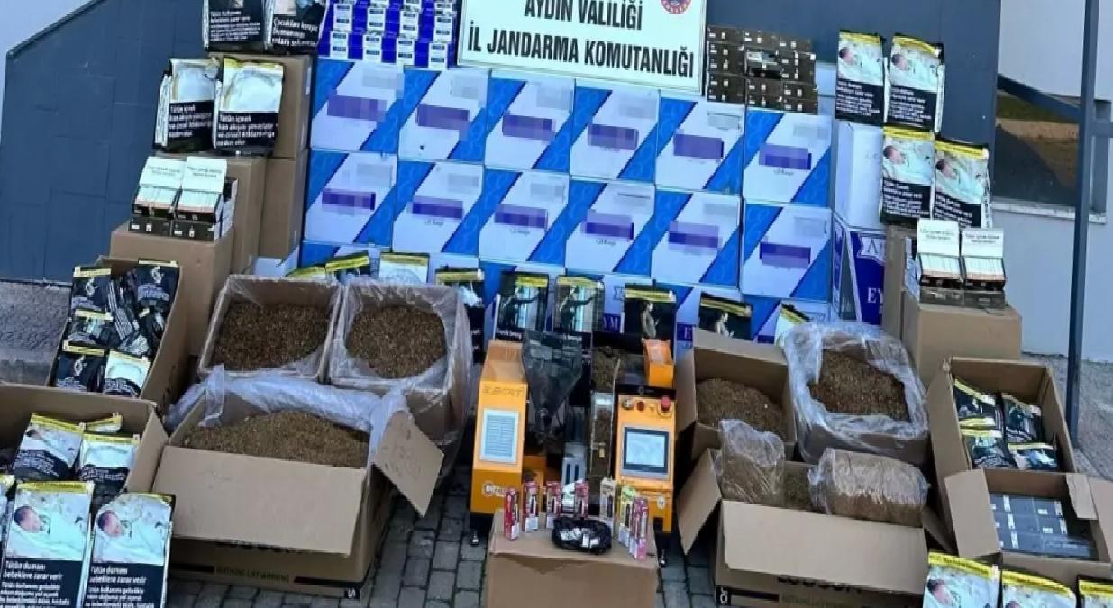 Aydın’da 1 Milyondan Fazla Makaron Ele Geçirildi
