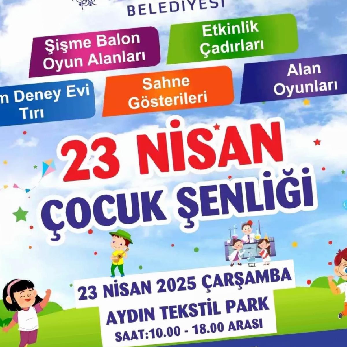 Aydın’da 23 Nisan Etkinlikleri Coşkuyla Kutlanacak