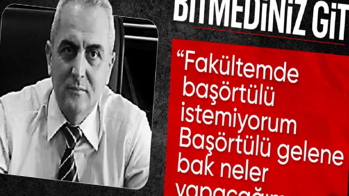 Aydın’da akademisyenden başörtülü öğrenciler ve AK Parti hakkında skandal sözler