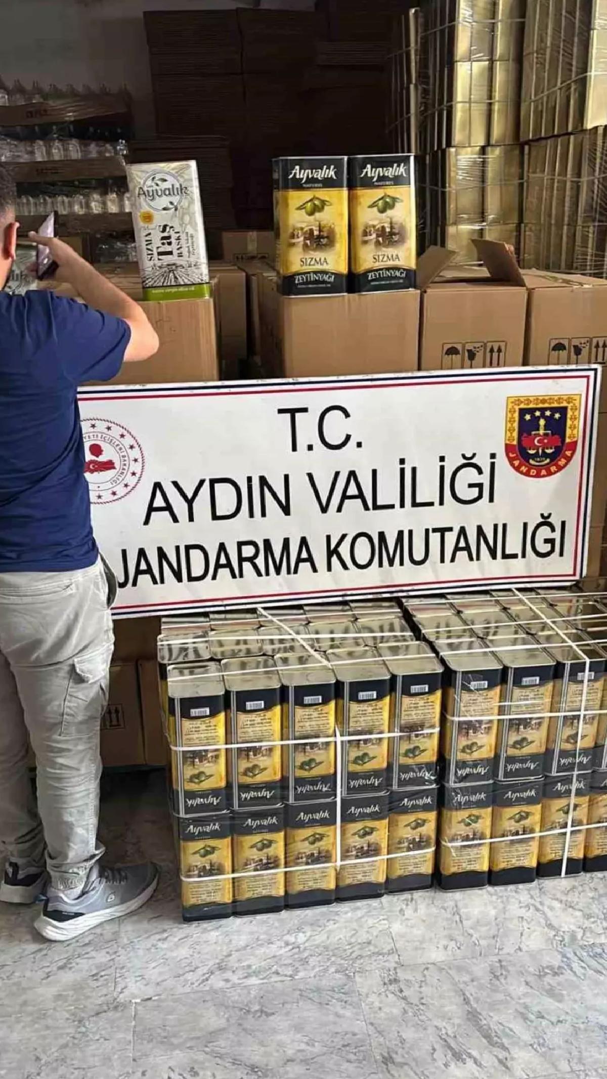 Aydın’da Hileli Zeytinyağı Operasyonu