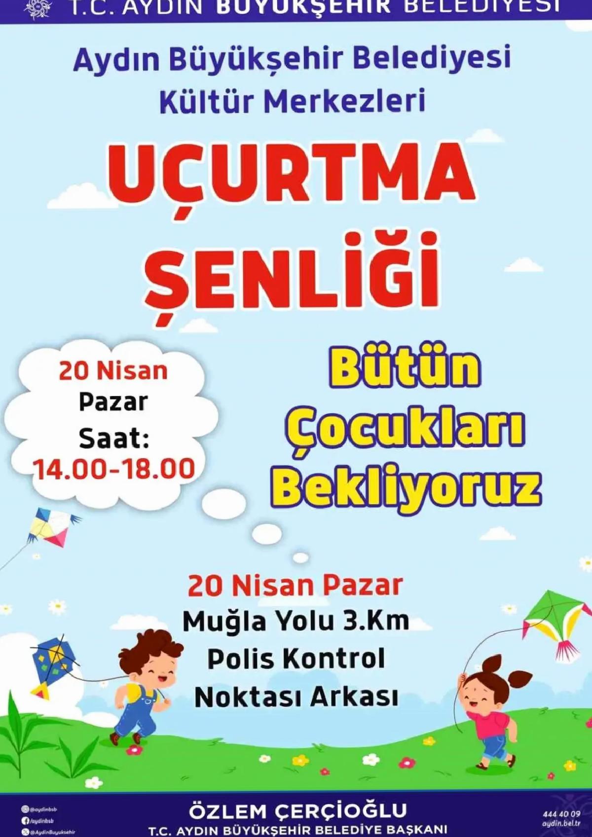 Aydın’da Uçurtma Şenliği Coşkusu