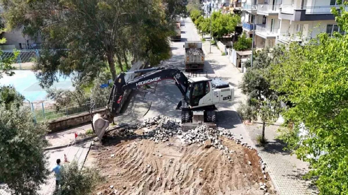 Aydın’da Yol Yapım ve Yenileme Çalışmaları Devam Ediyor