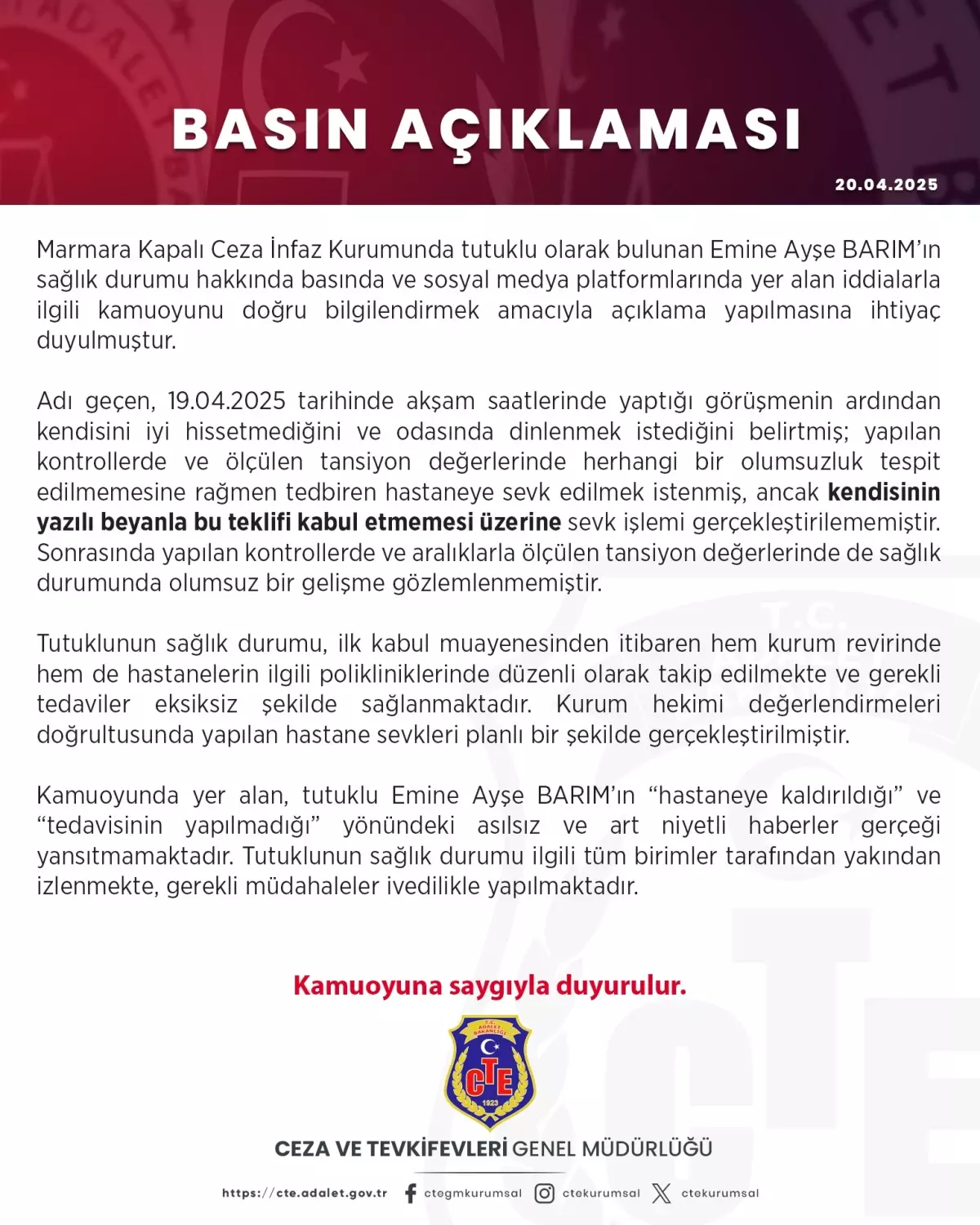 Ayşe Barım’ın Sağlık Durumu Açıklandı