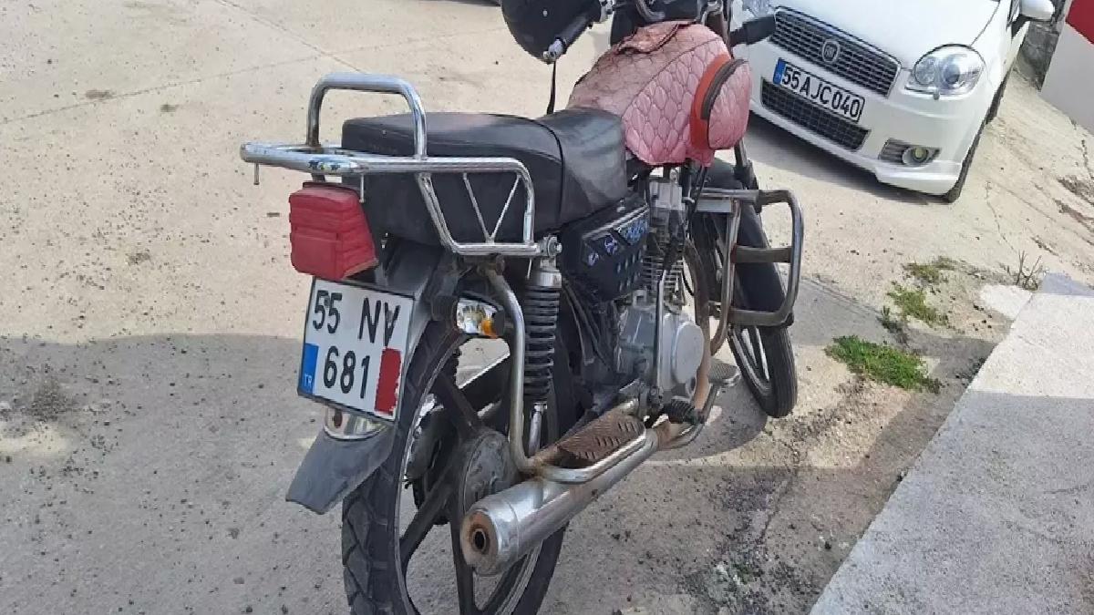 Bafra’da Motosiklet Kazası