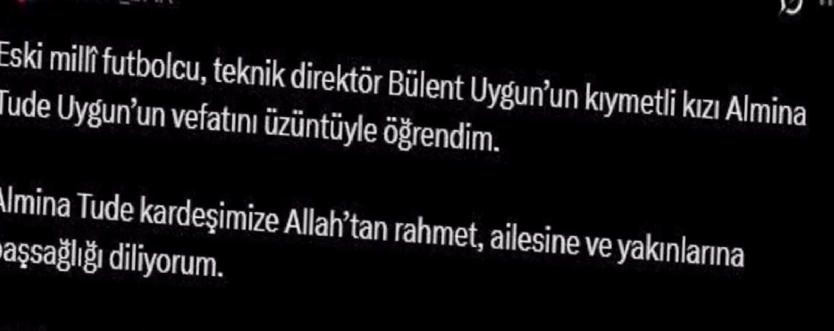 Bakan Bak’tan Taziye Mesajı