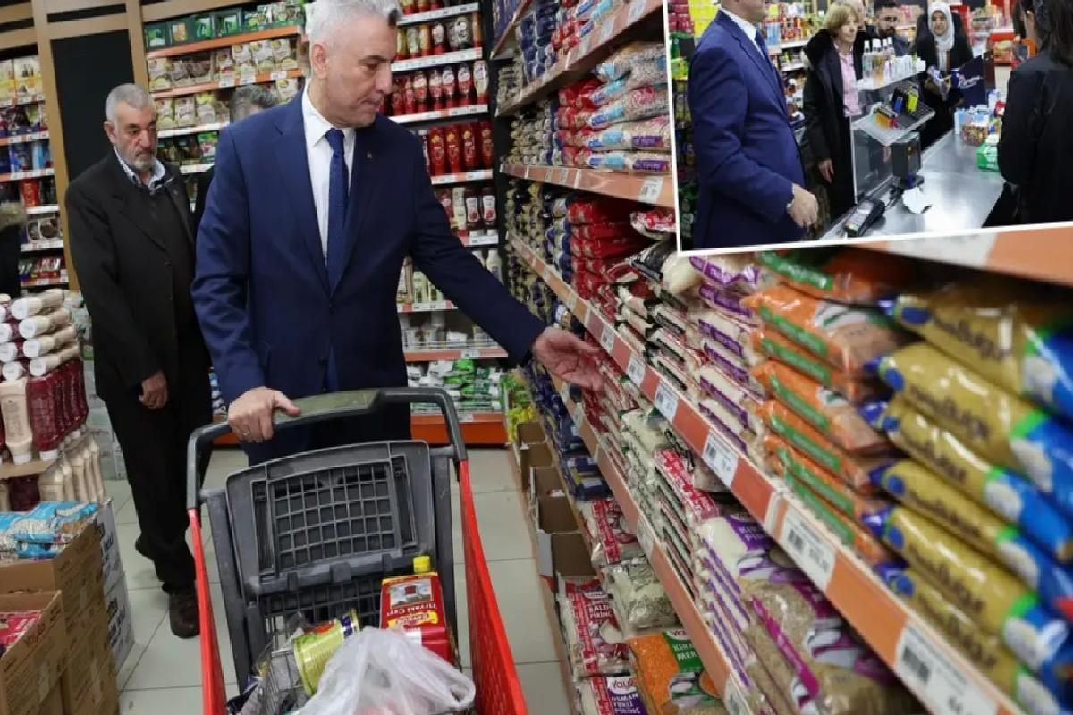 Bakan Bolat boykot çağrılarına alışveriş yaparak yanıt verdi