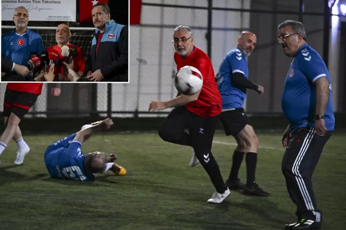 Bakan Işıkhan’dan Futbol Turnuvası