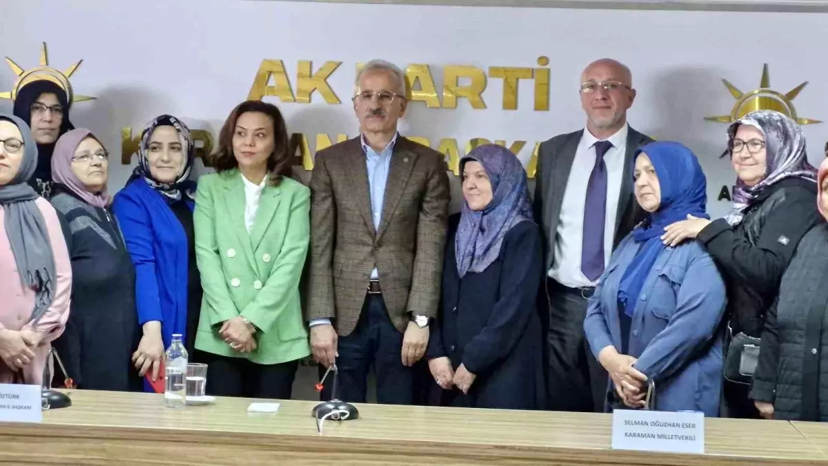 Bakan Uraloğlu Karaman’da Çeşitli Ziyaretlerde Bulundu