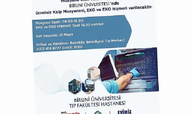 Bakırköy Belediyesinden Ücretsiz Kalp Sağlığı Taraması