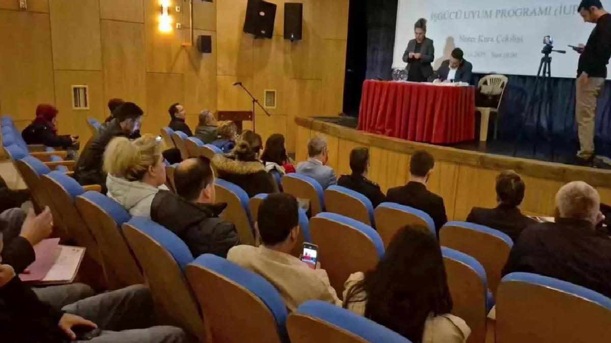 Bartın’da 500 İşçi Kura ile Belirlendi