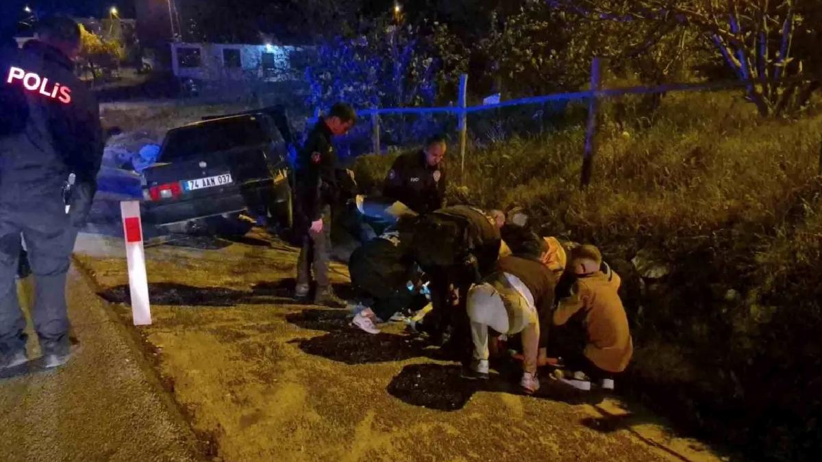 Bartın’da Polisi Kovalayan Sürücü Yaralandı